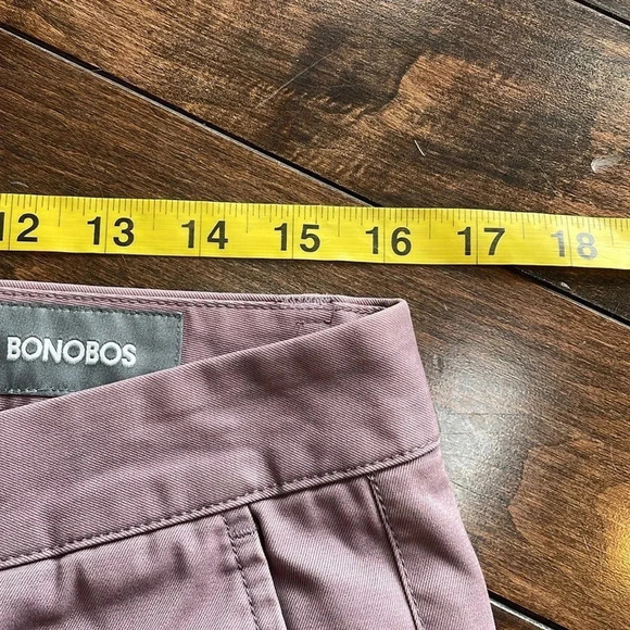 Bonobos Lilac Chinos 100% cotton Straight Men’s size 32 X 34 Casual Preppy Slim - Picture 4 of 11
